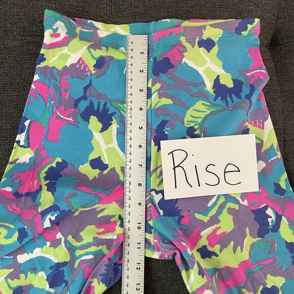 Vintage Jacques Moret 80s Neon Capri Leggings & Top Set Exercise Dance Party - Picture 9 of 11